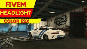 Explore the realm of fivem headlight color esx how to alter the color of your headlights to better reflect your personal style.