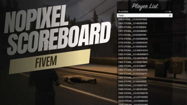 Examine FiveM's dynamic NoPixel scoreboard feature, which boosts participation and competition in the NoPixel gaming environment.