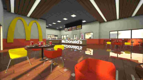 Step into the virtual world of Fivem McDonald MLO and indulge in a gastronomic journey like no other. Explore intricately designed