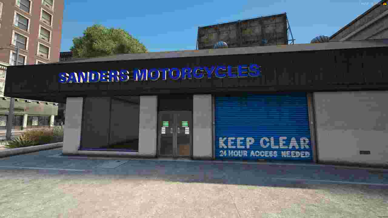 Fivem Sanders Motorcycles Mlo Fivem Store