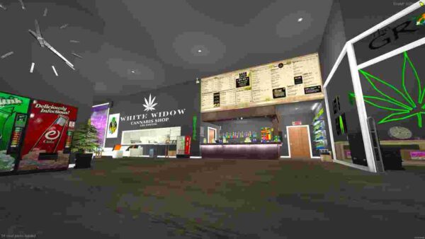 Indulge in a sensory journey at Fivem White Widow Cannabis Cafe Shop MLO. Discover a haven of relaxation and enjoyment, where premium cannabis products