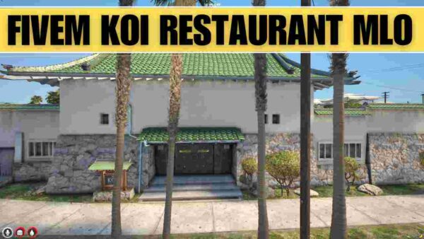 Discover the culinary wonders of Fivem Koi Restaurant MLO, where exquisite flavors and impeccable service await. restaurant's ambiance, menu offerings,