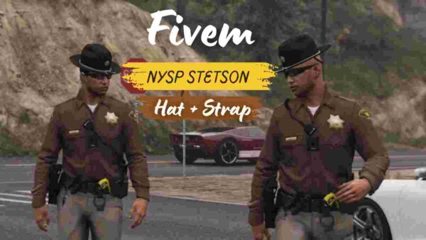 Discover the stylish addition of Fivem NYSP Stetson Hat Strap to your server's uniform options. Learn about its design, customization, and impact