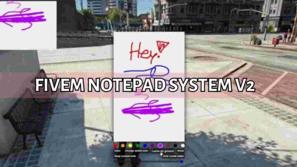 Discover the latest iteration of the Fivem Notepad System V2, designed to enhance roleplay immersion and streamline organization for players in