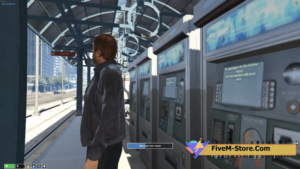 The Fivem Qbus Trains System introduces a network of train routes spanning the virtual world, connecting various cities, towns, and landmarks.