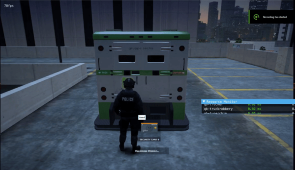 The QBUS Truck Robbery is a simulated criminal activity within the FiveM platform, where players collaborate to intercept