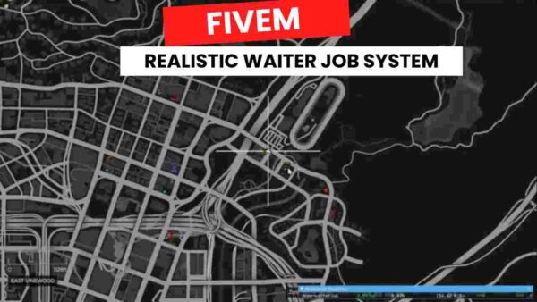 Fivem Realistic Waiter Job System is a dynamic addition to the Fivem platform, allowing players to immerse themselves in the role of a waiter within