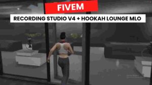 The Fivem Recording Studio V4 + Hookah Lounge MLO is an integrated virtual space within the Fivem platform, combining a fully-featured recording studio