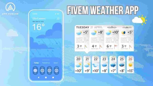 the FiveM Weather App transforms GTA V into a dynamic and immersive gaming experience. By integrating real-time weather data, offering customizable settings