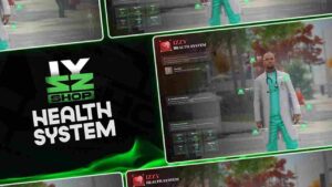 The FiveM Advanced Health System V2 transforms your role-playing server with its realistic health management and interactive features.