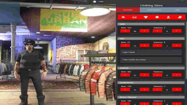 Advanced QBCore clothing enhances the visual and immersive aspects of your FiveM server. By implementing customizable clothing systems