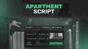 The FiveM Apartment Script offers an immersive and engaging experience centered around apartment living within the FiveM server environment.