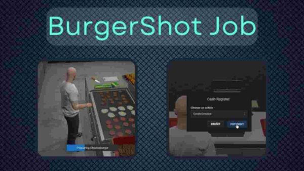 Fivem BurgerShot Job offers players a fun and engaging way to experience the excitement of fast food service in the virtual world.