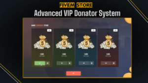 Fivem VIP Donator Coins System V2 offers an innovative and rewarding system that enhances player engagement and enriches the overall gaming experience