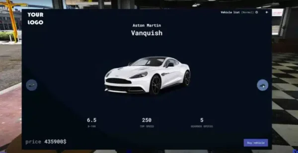 FiveM VehicleShop System V11 combined with the Garage System offers a comprehensive and efficient solution for vehicle management on your server