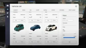 FiveM VehicleShop System V13, combined with Showroom MLO, offers a comprehensive vehicle management solution. This integration enhances player experience