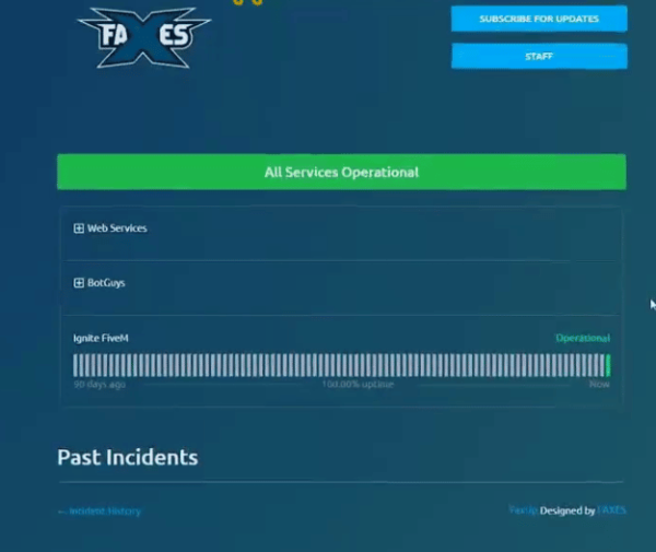 The Fivem Website Automated Status Uptime system is a game-changer for Fivem server administrators and players. With its real-time monitoring,