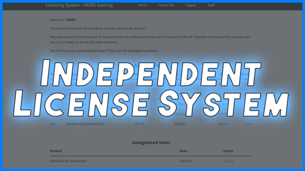 The Fivem Website Independent License System is a powerful tool for server owners looking to enhance security, ensure compliance,