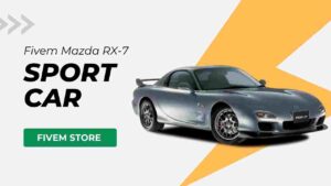 Fivem Mazda RX-7 Sport Car in Fivem offers an unmatched combination of performance, style, and customization. Its legendary status and exceptional drifting