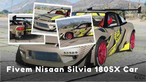 The Nissan Silvia 180SX in Fivem is more than just a car; it’s a drifting legend. Its rich history, extensive customization options, and thrilling driving