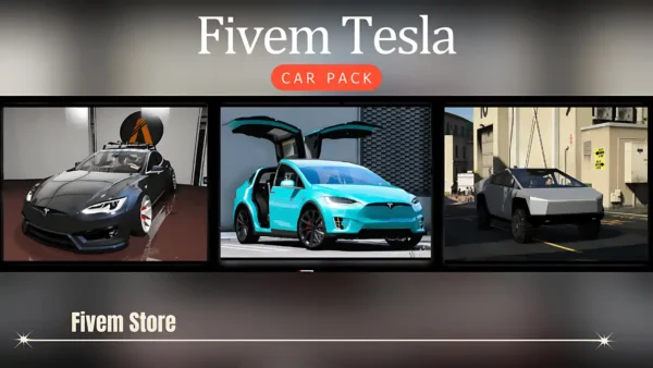 Explore the Fivem Tesla Car Pack for an enhanced gaming experience with detailed features, installation guides, user reviews, and customization options.