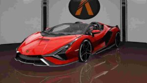 The Lamborghini Sian Roadster is a glimpse into the future of automotive design and performance. Thanks to FiveM, you can experience this revolutionary car