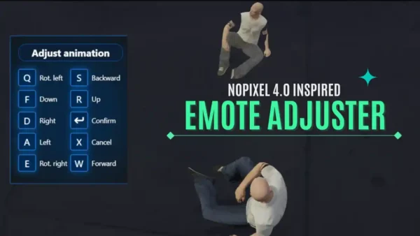 how to use the FiveM Emote Adjuster to customize and enhance emotes in your roleplay. Discover features, installation, and advanced adjustments.