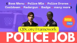 Enhance your FiveM server with a comprehensive police job script. how to install, customize, and optimize the script for a realistic role-playing.