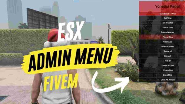 Fivem Admin Menu Esx server administrators utilize fivem esx as a tool to oversee their gamers and servers. Usually, it offers a graphical user interface (GUI) for carrying out several operations.