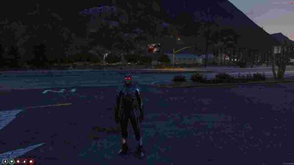 The Fivem Reverse Flash Quantum suit Ped in FiveM is a custom character model that brings the menacing figure of Reverse Flash into the world of GTA V. This ped is designed to replicate Reverse Flash’s dark, intimidating appearance, complete with his iconic yellow and red suit. The "Quantum" aspect may refer to enhanced visual effects or special abilities that make the character even more powerful and dynamic in the game.