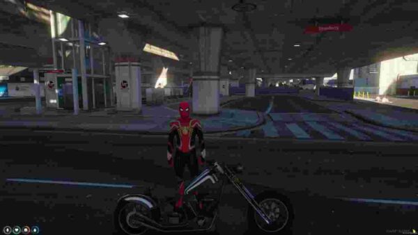 The Spiderman Ped mod introduces a character model based on the famous Marvel superhero, Spiderman. This mod includes Spiderman's distinctive appearance and abilities, bringing a unique twist to GTA V gameplay.