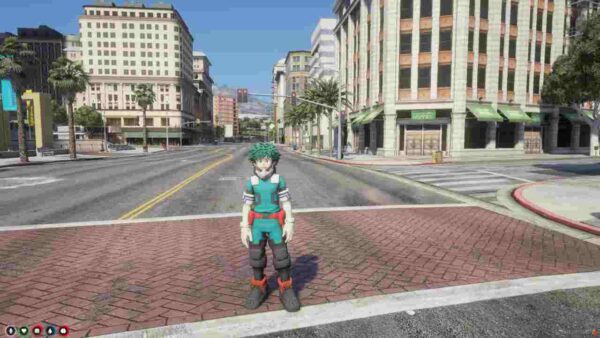 The Fivem Midoriya Ped is a must-have for any fan of My Hero Academia or anyone looking to add a unique twist to their GTA V experience