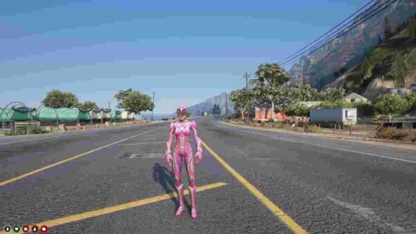 The Pink Rangers Ped is a popular and engaging addition to FiveM, allowing players to experience GTA V through the lens of a classic superhero character