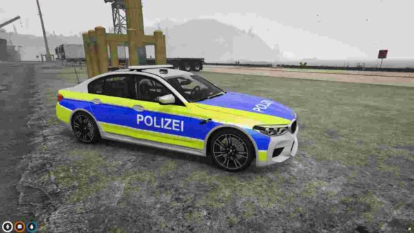 Get behind the wheel of the Fivem 2018 BMW M5 Polizei NRW. Experience top-notch performance and sleek police design in your game’s high-speed chases.