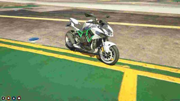 Bring the 2020 Kawasaki Z-H2 to your FiveM server and enjoy thrilling high-speed action with this powerful, sleek motorcycle. Perfect for any bike lover!