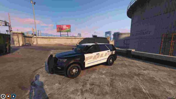 Get the Fivem 2020 Vapid Police Cruiser Utility mod. Enhance your gameplay with this detailed police car mod for a realistic law enforcement experience.