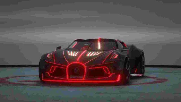 Enhance your FiveM experience with Fivem Bugatti LaVoiture Noire EMS [Dinamic RGB Lights] featuring dynamic RGB lights. Bring luxury and style .