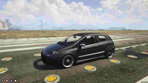 Drive the compact and stylish Fivem Fiat Punto Car mod, perfect for smooth city driving and agile performance.