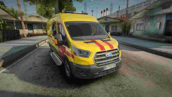 Add authenticity to your GTA V with the FiveM Ford Transit Gas Service of Ukraine mod. Perfect for detailed roleplay and realistic service scenarios