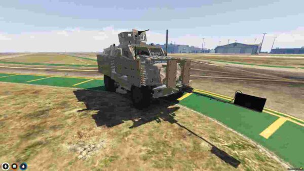 The International Pro MRAP armored vehicle is the perfect addition for any FiveM server focused on tactical, military, or law enforcement roleplay. This powerful, heavily armored vehicle brings a new level of realism to your server, allowing players to experience intense combat and tactical scenarios with a vehicle designed to withstand the harshest conditions.