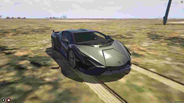 Upgrade your Fivem experience with the Lamborghini Sian 2020 mod. Enjoy unmatched speed, futuristic design, and performance in your virtual world.