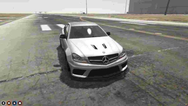 Bring the streets of Dubai to life with the Mercedes-AMG C 63 mod for Fivem. Experience power and luxury like never before!