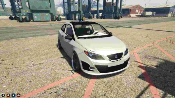 Drive the sleek Seat Ibiza Spanish Gray in Fivem. Enjoy its modern design and smooth handling with this realistic car mod for your game.