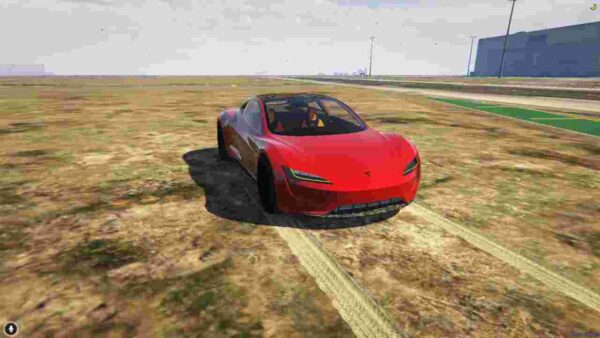 Feel the rush with the Fivem Tesla Roadster. A perfect mix of electric speed and sleek design, bringing futuristic thrills to your FiveM experience.