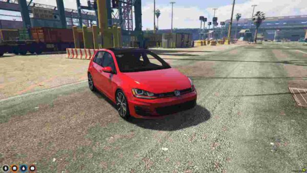 the modded Volkswagen Golf Mk7 in Fivem provides a perfect balance of sportiness, practicality, and style. With its responsive performance, modern design