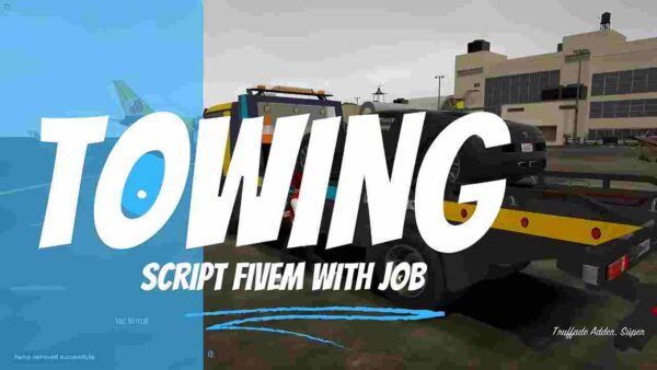 Enhance your Fivem server with our Towing Script and Job system. Create a realistic towing career for players with full job functionality!