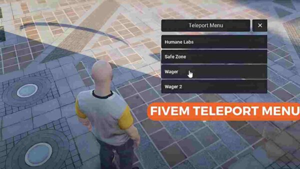 Implement a teleport menu in your FiveM server. Let players instantly travel between locations, enhancing gameplay convenience and exploration.