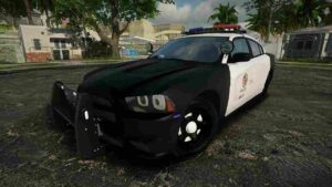 Patrol the streets in style with the FiveM 2012 Chevrolet Charger LAPD. Authentic design and high-speed action for your roleplay server!