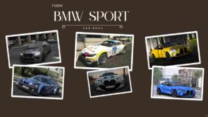 Discover the Fivem BMW Sport Car Pack! Add high-performance BMW vehicles to your Fivem server and take your gaming experience to the next level.