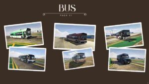 Get the FiveM Bus Pack V1 for your RP server. Featuring customizable buses to enhance public transport gameplay. Perfect for immersive journeys!